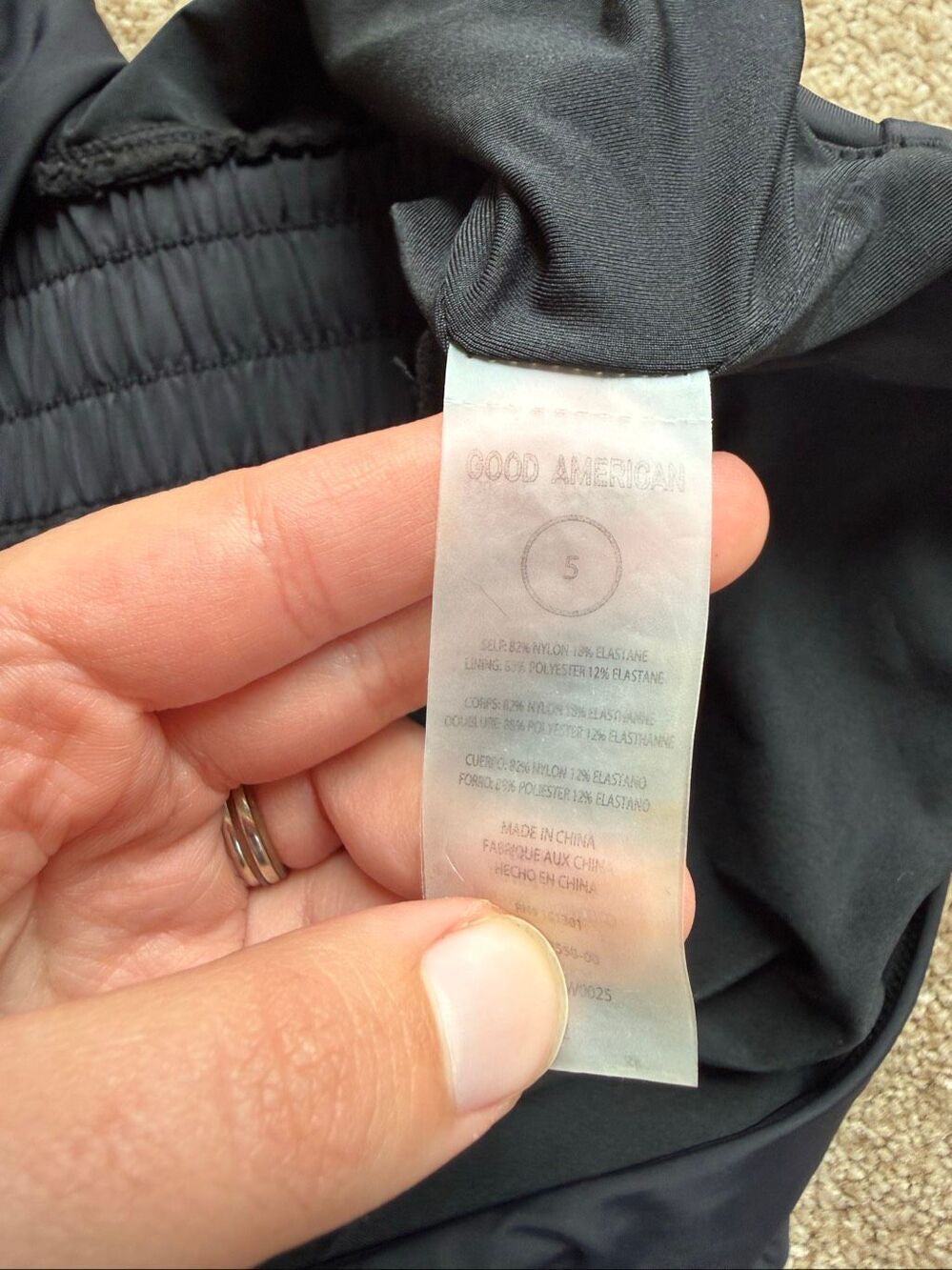 Good American Waist Framer One Piece Swimsuit - Picture 5 of 5